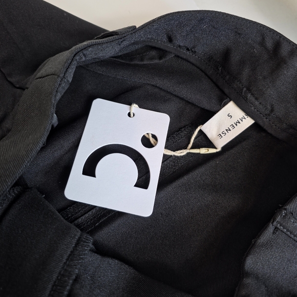 Commense Wide Leg Trousers Dress Pants Oversized High Waisted Pleat Front S NWT - Picture 6 of 7